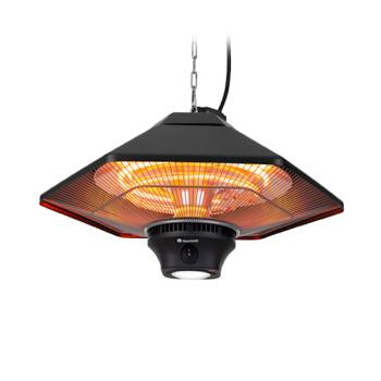 BLUMFELDT HEAT HEXA, INFRACERVENY OHRIEVAC, 800/1200/2000 W, HALOGEN, IP34, LED, CIERNY 10035285
