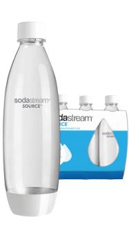 SODASTREAM FLASA TRIPACK 1L BIELA SOURCE/PLAY