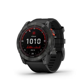 GARMIN FENIX 7X SOLAR, SLATE GRAY, BLACK BAND 010-02541-01