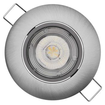 EMOS ZD3222 EXCLUSIVE NEUTRALNA BIELA LED BODOVE SVIETIDLO 5W STRIEBORNA