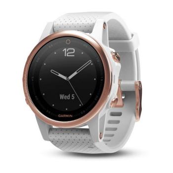 GARMIN FENIX 5S SAPPHIRE ROSE GOLD WHITE BAND 010-01685-17