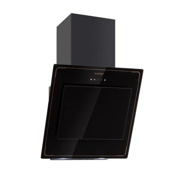 KLARSTEIN DELOREAN 60, DIGESTOR, 625 M3/H, DOTYKOVY PANEL, RETRO, CIERNY, 10033707