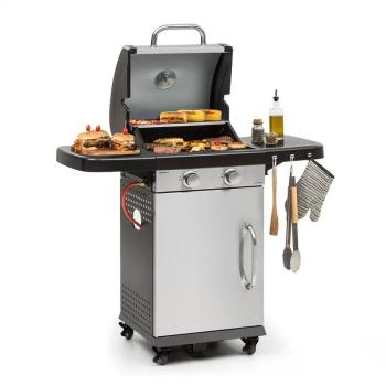 KLARSTEIN GAZOOKA 2.0T, PLYNOVY BBQ GRIL, 2 X 3 KW HORAK, USLACHTILA OCEL, 10033532