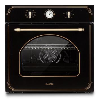 KLARSTEIN VICTORIA, VSTAVANA ELEKTRICKA RURA, RETRO VZHLAD, 9 FUNKCII, 50-250 C, CIERNA, 10032460