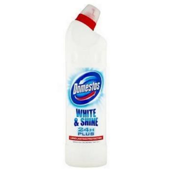 DOMESTOS 750ML WHITE AND SHINE