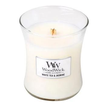 WOODWICK SVIECKA OVALNA VAZA WHITE TEA AND JASMINE 275G, 92062E