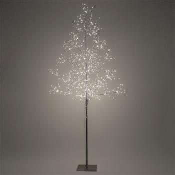 SOLIGHT 1V234 LED VONKAJSI STROMCEK, 150CM, 360 LED, TEPLE BIELE SVETLO, HNEDA FARBA