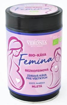 VERONIA FEMINA BEZKOFEINOVA BIO 250G MLETA KAVA