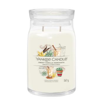 YANKEE CANDLE 1749332E SIG SVIECKA VELKA SWEET VANILLA HORCHATA