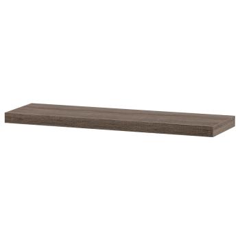 AUTRONIC P-013 SON2 Polička nástenná 90 cm, MDF, 3D dekor dubsonoma dark, baleno v ochranej fólii