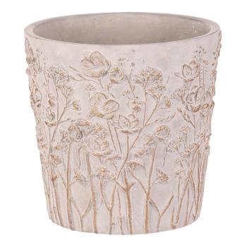 AUTRONIC BMO3603-M Obal na květiny - betonový, barva šedá