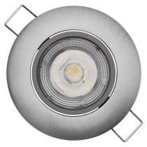 EMOS ZD3222 EXCLUSIVE NEUTRALNA BIELA LED BODOVE SVIETIDLO 5W STRIEBORNA