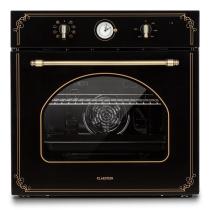 KLARSTEIN VICTORIA, VSTAVANA ELEKTRICKA RURA, RETRO VZHLAD, 9 FUNKCII, 50-250 C, CIERNA, 10032460