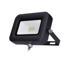 SOLIGHT WM-10W-L LED REFLEKTOR PRO IP65, 10W, 850LM, 5000K, CIERNA