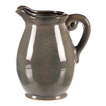 AUTRONIC KEX6009 GREY-M Váza keramická - tvar džbán, střední, barva šedá