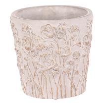 AUTRONIC BMO3603-S Obal na květiny - betonový, barva šedá