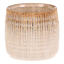 AUTRONIC GA500-M Obal na květiny - keramika, béžovo-hnědý