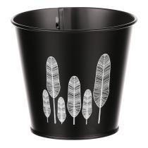 AUTRONIC KK097 BK Obal kovový s peříčky, barva černá.