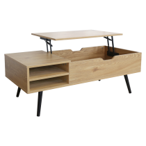 KONDELA Konferenčný stolík, dub, ARALYN