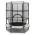 KLARFIT ROCKETKID 4, 140 CM TRAMPOLINA, BEZPECNOSTNA SIET, BUNGEE PRUZENIE, KVETOVY VZOR, 10028957