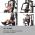 KLARFIT ULTIMATE GYM 9000, 7 STANIC, DO 150 KG, QR OCEL, CIERNA, 10033570