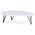 AUTRONIC AF-3013 WT Konferenční stůl, MDF deska, bilý matt, černý kov