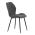 AUTRONIC CT-285 GREY2 Židle jídelní, šedá látka, černé kovové nohy