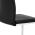 AUTRONIC DCL-411 BK Jedálenská stolička čierna koženka / chrom