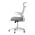 AUTRONIC KA-A182 GREY Kancelářská židle, houpací  mech., šedá MESH, plast. Kříž