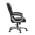 AUTRONIC KA-N829 BK Kancelářské křeslo, černá ekokůže, plastový kříž,  houpací mechanismus