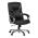 AUTRONIC KA-N829 BK Kancelářské křeslo, černá ekokůže, plastový kříž,  houpací mechanismus