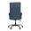 AUTRONIC KA-Y346 BLUE Kancelářské křeslo, tmavě modrá ekokůže, taštičkové pružiny, kovový kříž, kole