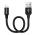 COLORWAY CABLE USB - APPLE LIGHTNING 2.4A 25CM BLACK (CW-CBUL048-BK)