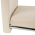 KONDELA Jedálenská stolička, béžová Dulux Velvet látka/svetlé šitie, ABIRA NEW