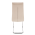 KONDELA Jedálenská stolička, béžová Dulux Velvet látka/chróm, SALOMA NEW