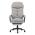 AUTRONIC KA-F1251 SIL2 Kancelářské křeslo, světle šedá látka, synchronní mechanismus, podnožka
