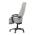 AUTRONIC KA-F1251 SIL2 Kancelářské křeslo, světle šedá látka, synchronní mechanismus, podnožka