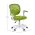 KONDELA Otočná stolička, zelená/biela, TRIXI TYP 2