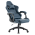 KONDELA Kancelárske/herné kreslo, modrá, SAMIE