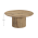 KONDELA Konferenčný stolík, dub, priemer 80 cm, MAHIR TYP 2