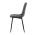 AUTRONIC CT-281 BK3 Židle jídelní, antracitová látka cowboy, nohy černý kov