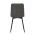 AUTRONIC CT-281 BK3 Židle jídelní, antracitová látka cowboy, nohy černý kov