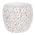 AUTRONIC GD641-S WT Obal betonový - květinový vzor, kulatý, barva bílá