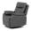 AUTRONIC TV-4094 GREY3 TV a relaxační křeslo s elektrickým ovládáním, potah šedá látka v dekoru vint