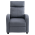 KONDELA Relaxačné kreslo, sivá, KRESO NEW