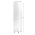 KONDELA Potravinová skrinka, biela/biela extra vysoký lesk, ľavá, AURORA D40SP