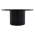 KONDELA Konferenčný stolík, čierna, priemer 80 cm, MAHIR TYP 2