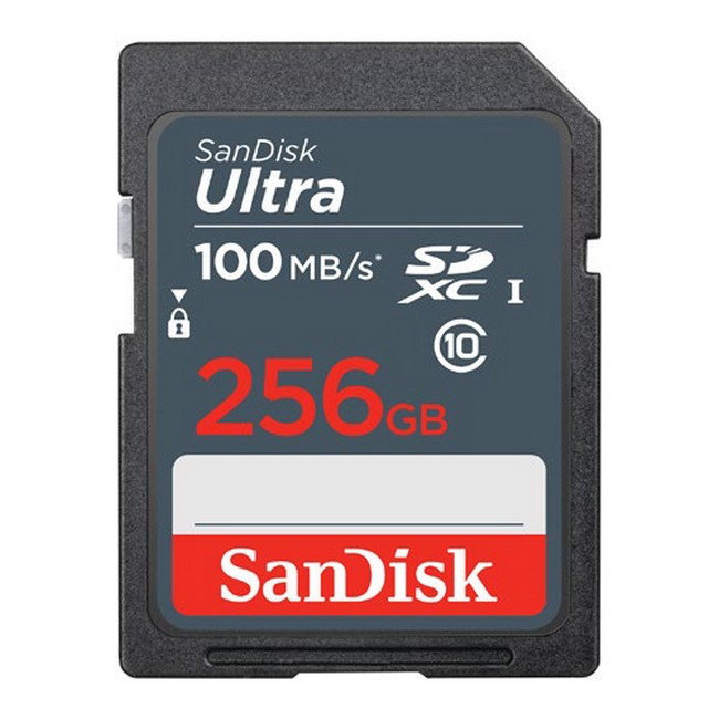 SANDISK ULTRA 256GB SDXC MEMORY CARD 100MB/S posledný kus